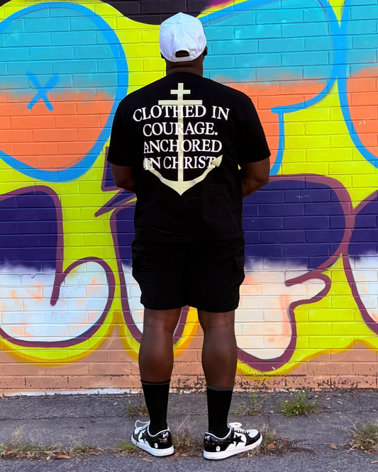 Anchored in Christ Heavy Cotton shirt