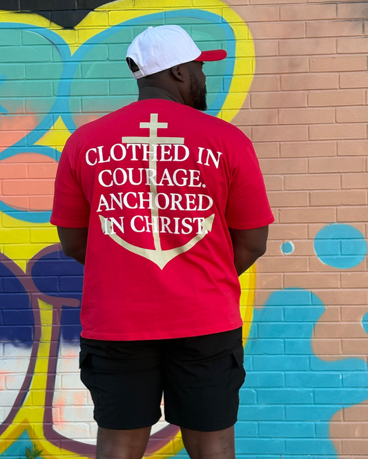 Anchored in Christ Heavy Cotton shirt