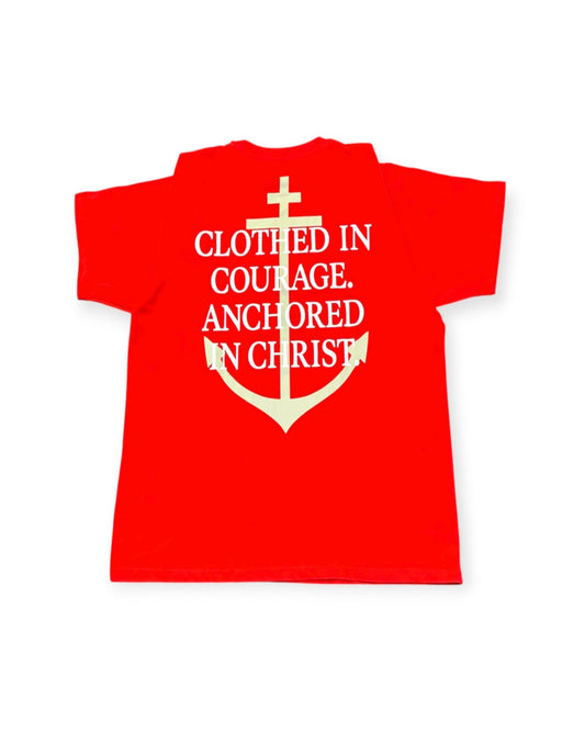 Anchored in Christ Heavy Cotton shirt