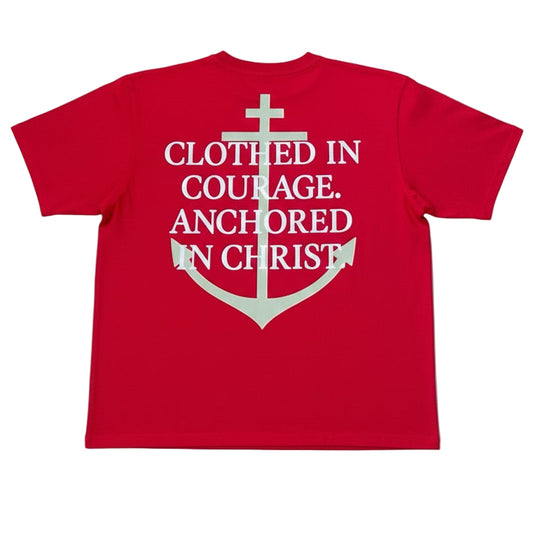 Anchored in Christ Heavy Cotton shirt