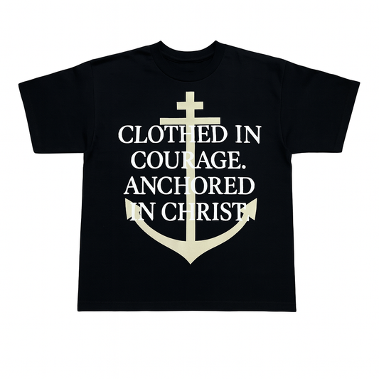Anchored in Christ Heavy Cotton shirt